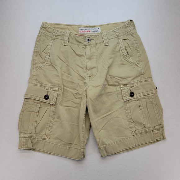 American Eagle Mens Khaki Shorts
